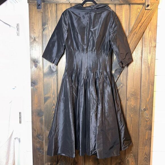 Rickie Freeman Teri Jon Cocktail Retro Fit & Flare Dress - Picture 2 of 4